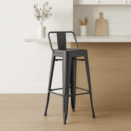 Taburete Tólix 64 cms - Negro