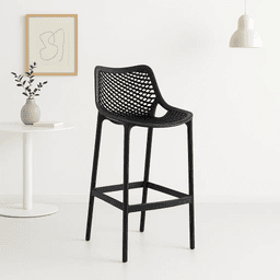 Taburete de Bar o Terraza Berlín - Negro