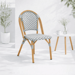 Silla Bistro de Exterior Resistente al Agua y al Sol