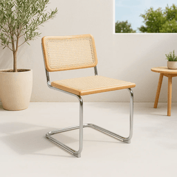 Silla Breuer Madera y Rattan - Madera (Cajas de 2 unidades, precio unitario)