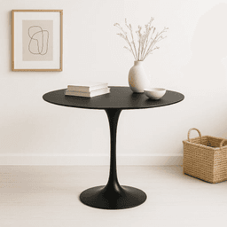 Mesa de Comedor Tulip 80cm - Negra