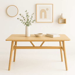 Mesa de comedor o cocina madera 120x70