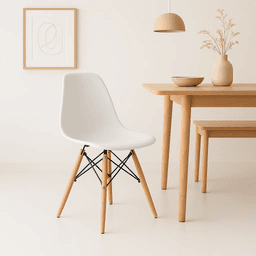 Silla Eames - Blanca