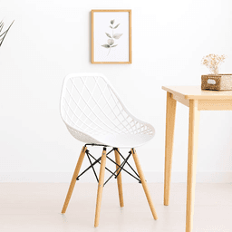 Silla Eames Mesh - Blanca