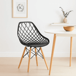 Silla Eames Mesh - Negra
